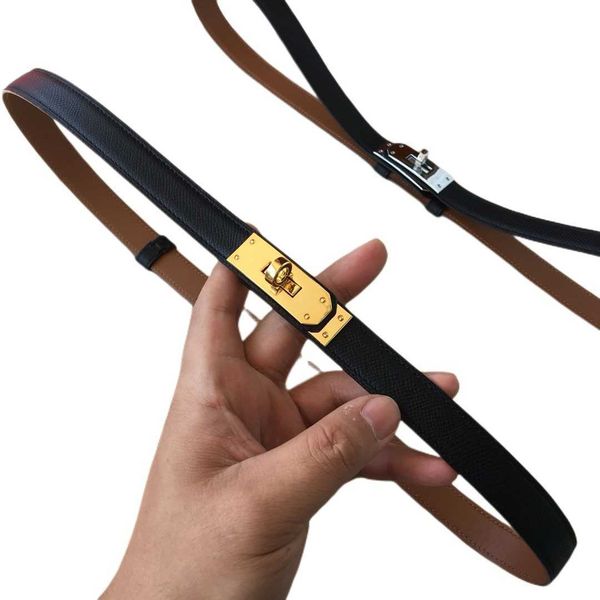 fashion brand belts women's luxury thin waist belt 1.8cm wide quality h family kelly dress small suit necessary for ladies formal wear, Black;brown
fashion brand belts women's luxury thin waist belt 1.8cm wide quality h family kelly dress small suit necessary for ladies formal wear, Black;brown