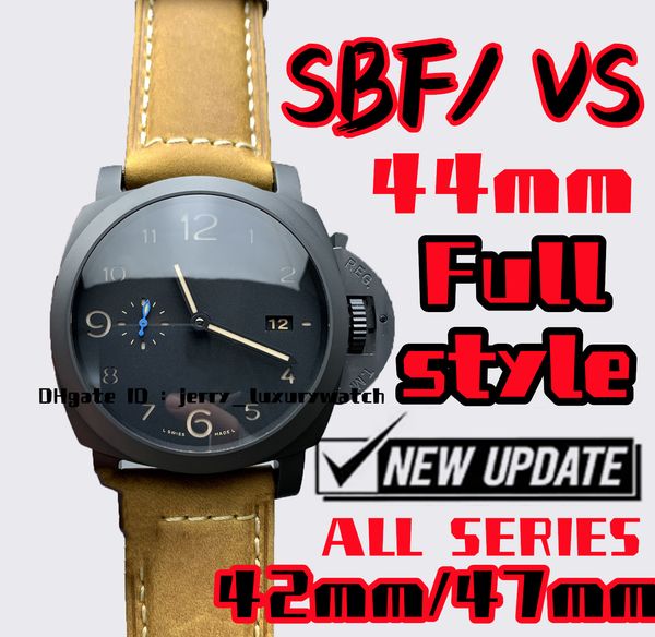 sbf / vs luxury men's watch pam1441 all-ceramic , gmt 44mm all series all styles, exclusive p90 movement, there are 42, 47mm other mode, Slivery;brown
sbf / vs luxury men's watch pam1441 all-ceramic , gmt 44mm all series all styles, exclusive p90 movement, there are 42, 47mm other mode, Slivery;brown