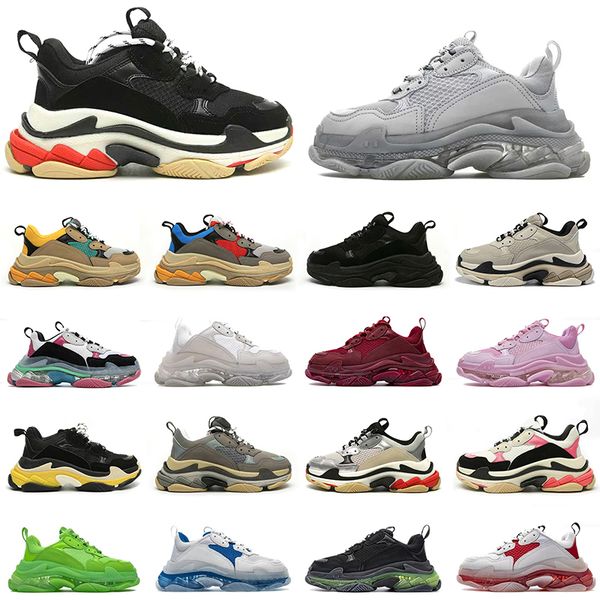 2023 triple s men women designer casual shoes platform sneakers clear sole black beige grey red pink blue black red yellow royal neon green
2023 triple s men women designer casual shoes platform sneakers clear sole black beige grey red pink blue black red yellow royal neon green