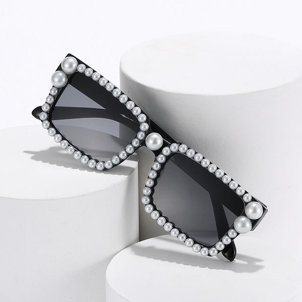 fashion pearl sunglasses designer diamond eyewear street pgraphy sunglasses ladies decoration square eyeglasses, White;black
fashion pearl sunglasses designer diamond eyewear street pgraphy sunglasses ladies decoration square eyeglasses, White;black