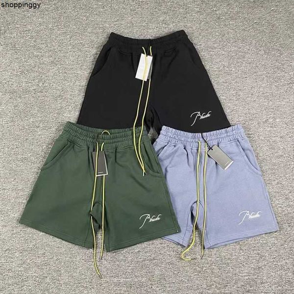 shorts designer rhude embroidered american highs street fashion brand capris summer relaxed casual drawstring sports, White;black
shorts designer rhude embroidered american highs street fashion brand capris summer relaxed casual drawstring sports, White;black