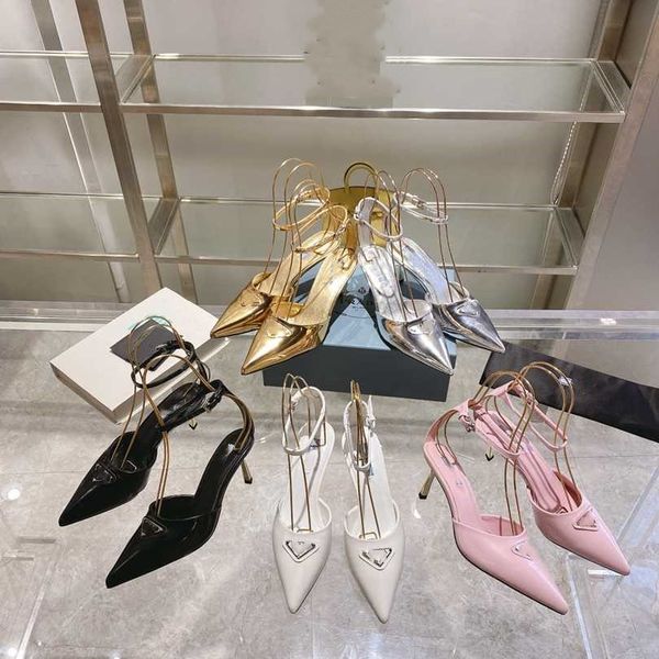 luxury dress shoes logo printed high-heeled leather pumps black white prad slingback wedding sandal fashion women designer heels party sanda
luxury dress shoes logo printed high-heeled leather pumps black white prad slingback wedding sandal fashion women designer heels party sanda