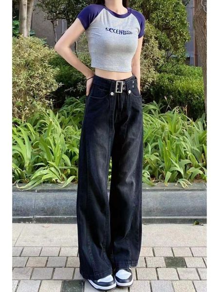 jeans houzhou y2k vintage black baggy jeans harajuku oversized wide leg denim trousers gothic retro streetwear 90s aesthetic pants, Blue
jeans houzhou y2k vintage black baggy jeans harajuku oversized wide leg denim trousers gothic retro streetwear 90s aesthetic pants, Blue