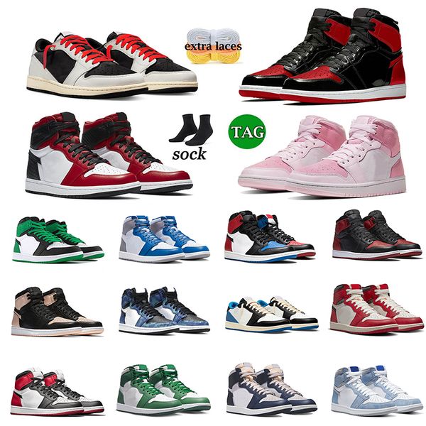 jumpman 1 co branded ts basketball shoe european size 36-47 men's and women's shoes luxury green bred patent digital pink starfish
jumpman 1 co branded ts basketball shoe european size 36-47 men's and women's shoes luxury green bred patent digital pink starfish