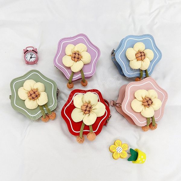 lovely floral baby girls crossbody bag mini shoulder bags contrast color kids handbags cute flower children's coin purses, White
lovely floral baby girls crossbody bag mini shoulder bags contrast color kids handbags cute flower children's coin purses, White