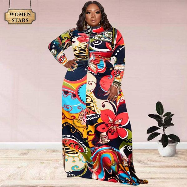 dresses plus size maxi dress women 2021 high waist floral elegant zip turtleneck vintage dresses for fall clothes wholesale dropshipping, Black
dresses plus size maxi dress women 2021 high waist floral elegant zip turtleneck vintage dresses for fall clothes wholesale dropshipping, Black
