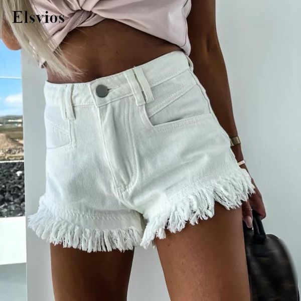 women's shorts tassel fringe denim for female fashion patch pokcet short pants spring summer chic vintage buttoned jeans 230426, White;black
women's shorts tassel fringe denim for female fashion patch pokcet short pants spring summer chic vintage buttoned jeans 230426, White;black
