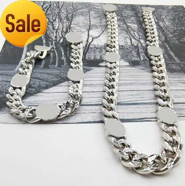 fashion thick chain necklaces letter women cuban choker necklace punk vintage men womens couples jewelry accessories, Silver
fashion thick chain necklaces letter women cuban choker necklace punk vintage men womens couples jewelry accessories, Silver