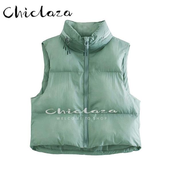 vests chiclaza 2022 winter women fashion black cropped vest coat female keep warm sleeveless high collar zip up casual wasitcoats top, Black;white
vests chiclaza 2022 winter women fashion black cropped vest coat female keep warm sleeveless high collar zip up casual wasitcoats top, Black;white