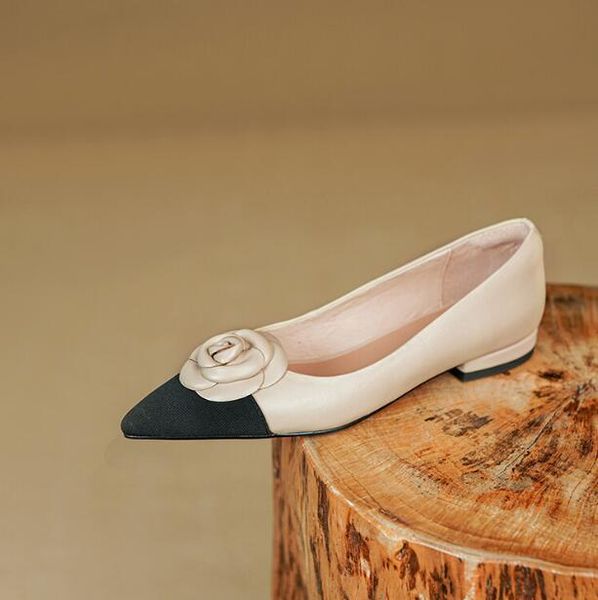 korean style mixcolor fashion flower flats women single shoes 2023 lady office shoes, Black
korean style mixcolor fashion flower flats women single shoes 2023 lady office shoes, Black