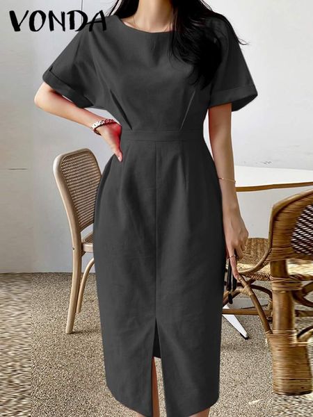 dresses vonda 2022 women vintage summer short sleeve aline sundress street slit vestidos o neck solid robe party midi dresses oversized, Black;gray
dresses vonda 2022 women vintage summer short sleeve aline sundress street slit vestidos o neck solid robe party midi dresses oversized, Black;gray