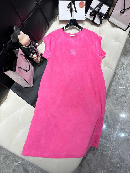 23ss summer dresses women dress womens designer clothing make old embroidered monogram short sleeved dress long skirt womens clothing, Black;gray
23ss summer dresses women dress womens designer clothing make old embroidered monogram short sleeved dress long skirt womens clothing, Black;gray