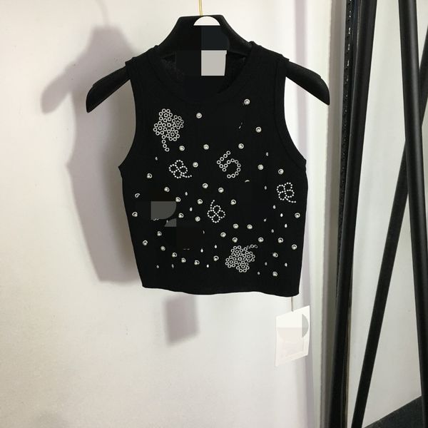 319 2023 runway summer brand same style sweater sleeveless crew neck cardigan fashion clothes white black green womens meiyi20232346
319 2023 runway summer brand same style sweater sleeveless crew neck cardigan fashion clothes white black green womens meiyi20232346