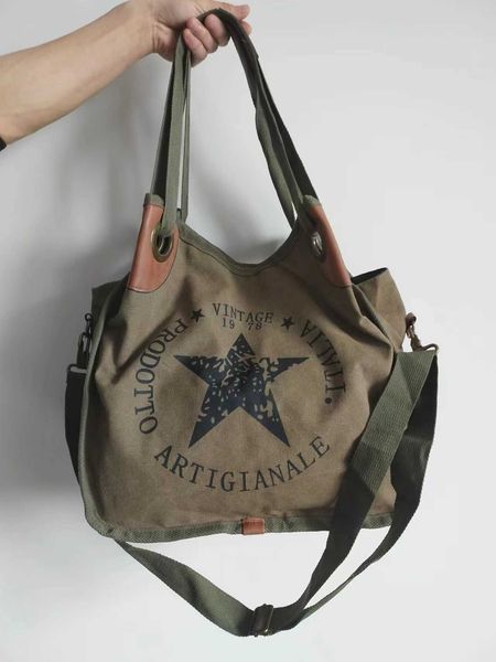 2023 big star printing vintage canvas shoulder bags quality multifunctional bolsos brand women star canvas totes 5 colors 230426
2023 big star printing vintage canvas shoulder bags quality multifunctional bolsos brand women star canvas totes 5 colors 230426