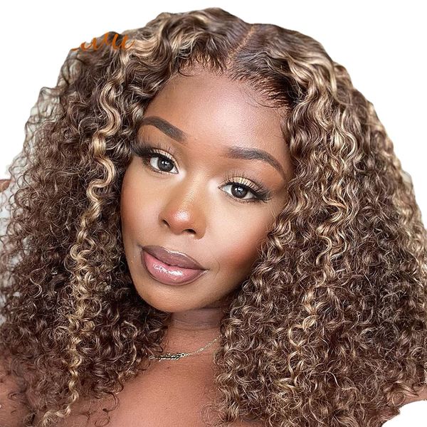 highlight short bob wigs human hair wigs brazilian curly 13x4 hd lace front wigs deep wave omber color, Black;brown
highlight short bob wigs human hair wigs brazilian curly 13x4 hd lace front wigs deep wave omber color, Black;brown