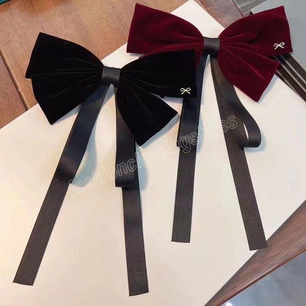 vintage black big large velvet bow hair clip for women wedding long ribbon korean hairpins barrette hair accessories, Slivery;white
vintage black big large velvet bow hair clip for women wedding long ribbon korean hairpins barrette hair accessories, Slivery;white