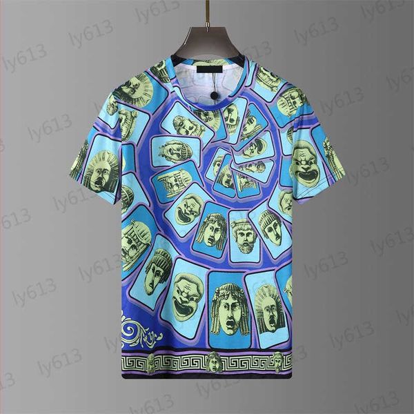 t shirt mens designer summer spring luxury loose fitting fashion casual street pattern patchwork printed design silk fabric short sleeves ma, White;black
t shirt mens designer summer spring luxury loose fitting fashion casual street pattern patchwork printed design silk fabric short sleeves ma, White;black