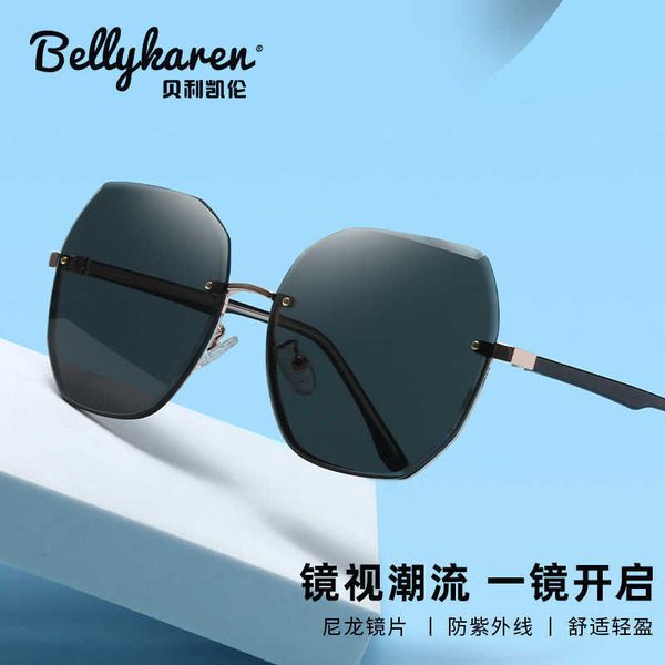 frames 2022 new fashion for women frameless light luxury nylon trimmed lenses high end live sunglasses, White;black
frames 2022 new fashion for women frameless light luxury nylon trimmed lenses high end live sunglasses, White;black