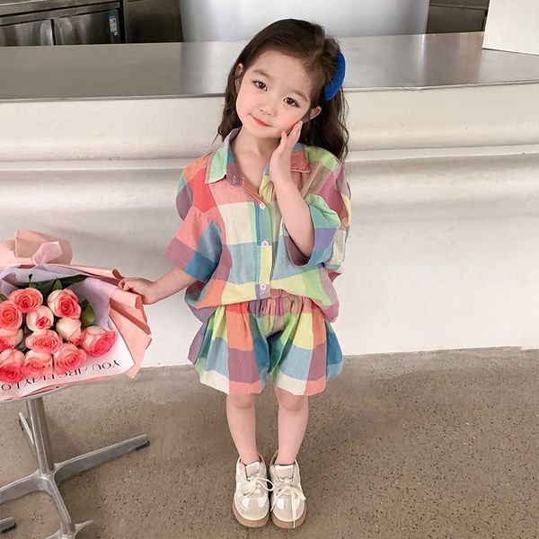 clothing sets girls summer clothes plaid pattern clothes for girls tshirt + short outfit for girls casual style childre aa230426, White
clothing sets girls summer clothes plaid pattern clothes for girls tshirt + short outfit for girls casual style childre aa230426, White