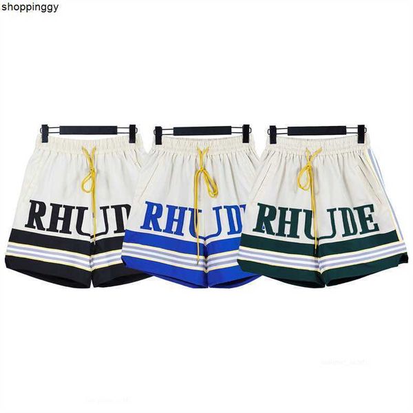 shorts spring summer new rhude letter embroidered ribbon casual loose, White;black
shorts spring summer new rhude letter embroidered ribbon casual loose, White;black
