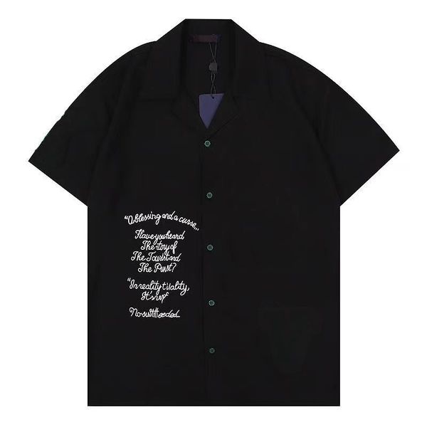 summer mens shirt designer shirts short sleeved womens same style front and back tiger letter logo printing trend loose tshirts men embroide, White;black
summer mens shirt designer shirts short sleeved womens same style front and back tiger letter logo printing trend loose tshirts men embroide, White;black