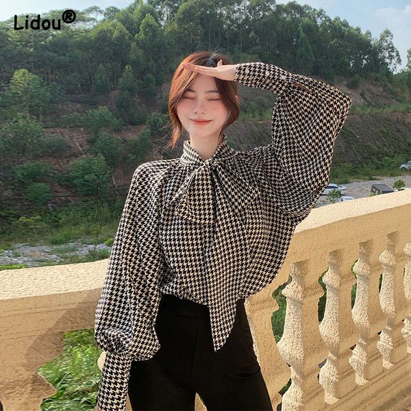 women's blouses shirts elegant fashion wild bow neck chiffon clothing spring autumn loose lantern sleeve thin striped graceful 230426, White
women's blouses shirts elegant fashion wild bow neck chiffon clothing spring autumn loose lantern sleeve thin striped graceful 230426, White