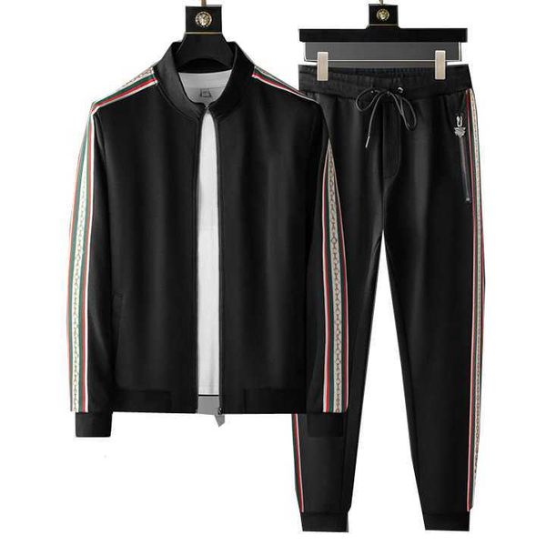 23ss aaa men's tracksuits velvet casual sportswear suit mens european fashion two piece set trend sports suits designer wear, Gray
23ss aaa men's tracksuits velvet casual sportswear suit mens european fashion two piece set trend sports suits designer wear, Gray