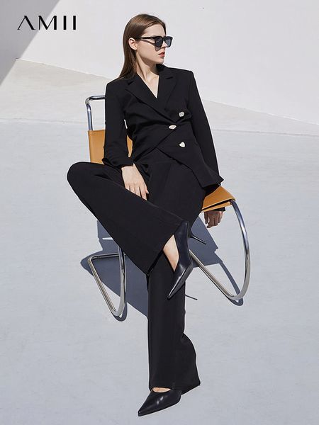women's suits blazers amii minimalism spring women suit pants office lady elegant blazer high waist pants business casual sold separate, White;black
women's suits blazers amii minimalism spring women suit pants office lady elegant blazer high waist pants business casual sold separate, White;black