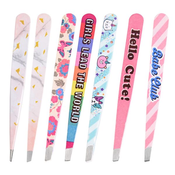 11 styles precision eyebrow tweezers colorful hair removal beauty tool stainless steel fine hairs puller flat slant point tip eye brow clips
11 styles precision eyebrow tweezers colorful hair removal beauty tool stainless steel fine hairs puller flat slant point tip eye brow clips