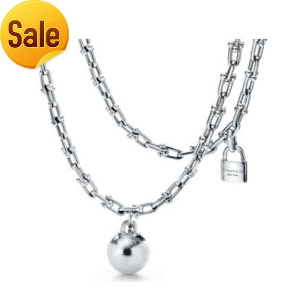 luxury fashion hardwear jewelry necklace designer horseshoe pendants series necklaces rose gold platinum long chain diamonds jewellery for w, Silver
luxury fashion hardwear jewelry necklace designer horseshoe pendants series necklaces rose gold platinum long chain diamonds jewellery for w, Silver