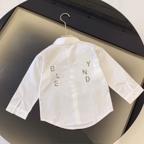 kids designer clothes baby kid t shirt boys girls shirt classic plaid design long sleeved 2023 luxury brand 3 colours with letters, White;black
kids designer clothes baby kid t shirt boys girls shirt classic plaid design long sleeved 2023 luxury brand 3 colours with letters, White;black
