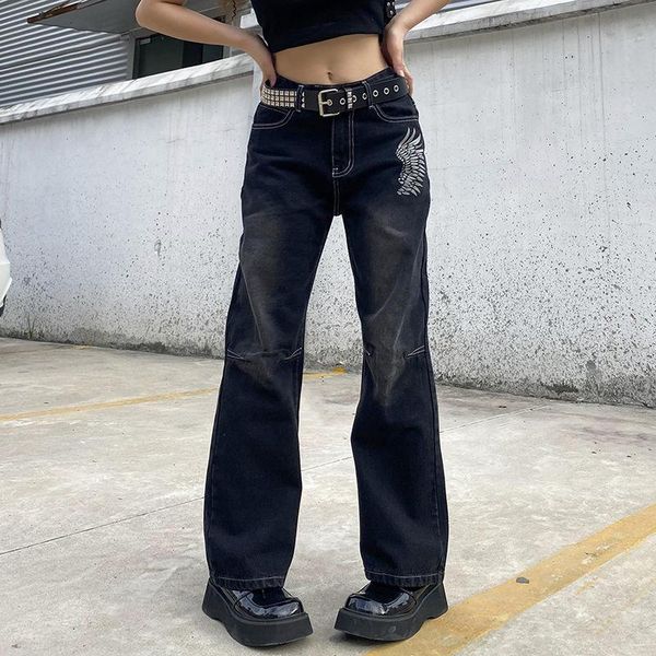 jeans houzhou vintgae grunge jeans women streetwear gothic cowboy harajuku wide leg denim pants female low waist trouser punk 90s, Blue
jeans houzhou vintgae grunge jeans women streetwear gothic cowboy harajuku wide leg denim pants female low waist trouser punk 90s, Blue