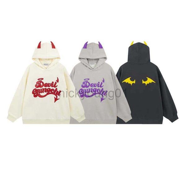 men's hoodies sweatshirts 2023 women sweatshirt y2k devil ears letters foam grunge hoodie gothic clothing big harajuku pullover vintage, Black
men's hoodies sweatshirts 2023 women sweatshirt y2k devil ears letters foam grunge hoodie gothic clothing big harajuku pullover vintage, Black