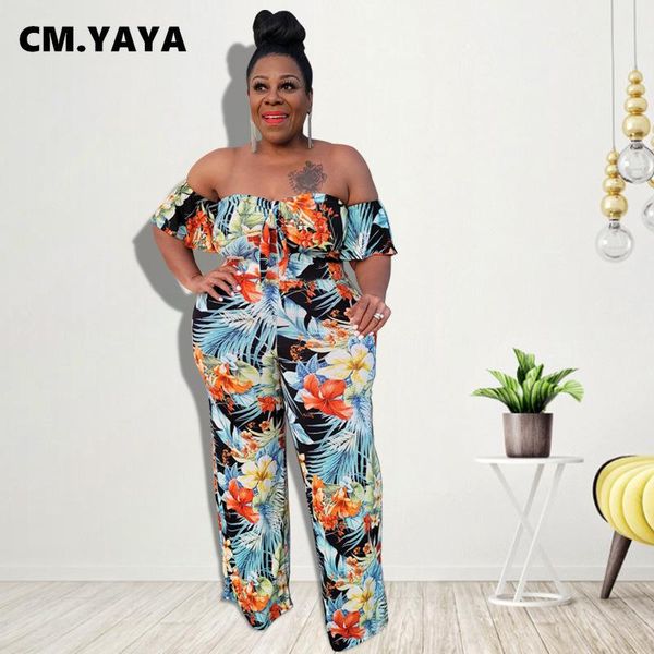 pants cm.yaya women plus size jumpsuit floral print short sleeve slash neck loose jumpsuits fashion one piece overalls summer outfit, Black
pants cm.yaya women plus size jumpsuit floral print short sleeve slash neck loose jumpsuits fashion one piece overalls summer outfit, Black