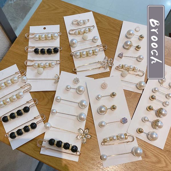 pins brooches 5/6pcs/pack cute enamel brooches pins pearl neckline small collar lapel pin buckle fixed clothes invisible brooch jewelry sets, Gray
pins brooches 5/6pcs/pack cute enamel brooches pins pearl neckline small collar lapel pin buckle fixed clothes invisible brooch jewelry sets, Gray