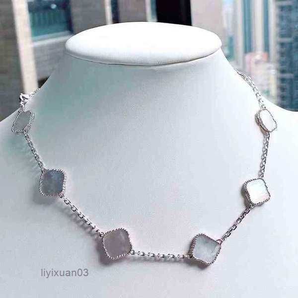 es 45cm-fashion classic agate four leaf clover necklace long 10 flowers mother-of-pearl for women&girls valentine's mother's day 6, Silver
es 45cm-fashion classic agate four leaf clover necklace long 10 flowers mother-of-pearl for women&girls valentine's mother's day 6, Silver