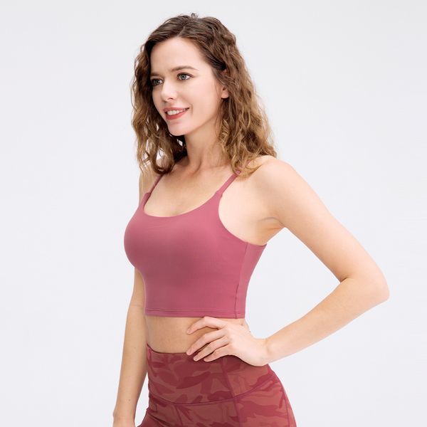 camisoles tanks women yoga bra with chest cushion sports tank skincare high elastic tight fitness running clothes, Black;white
camisoles tanks women yoga bra with chest cushion sports tank skincare high elastic tight fitness running clothes, Black;white