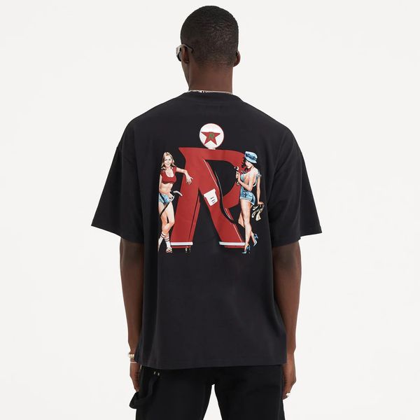 23ss new woman men's t-shirts vintage vacation classic t-shirt gas station printed short sleeve casual summer fashion breathable high s, White;black
23ss new woman men's t-shirts vintage vacation classic t-shirt gas station printed short sleeve casual summer fashion breathable high s, White;black