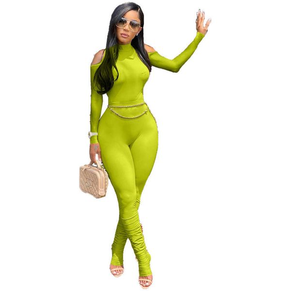 women's jumpsuits rompers casual jumpsuit off shoulder bodysuit women long rompers womens jumpsuit sportsuit solid color overalls j2304, Black;white
women's jumpsuits rompers casual jumpsuit off shoulder bodysuit women long rompers womens jumpsuit sportsuit solid color overalls j2304, Black;white