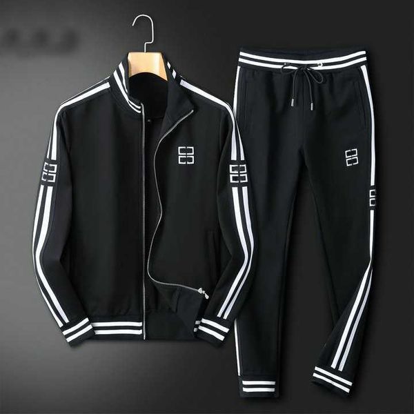 mens tracksuits designer print casual leisure fashion streetwear sweatshirt long sleeves coat and pants casual training sporty clothing, Gray
mens tracksuits designer print casual leisure fashion streetwear sweatshirt long sleeves coat and pants casual training sporty clothing, Gray