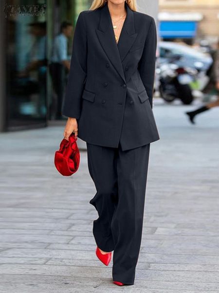 women's suits blazers zanzea women's office suit fashion blazer pantsuit vintage 2 pieces set chic female business kit autumn trac, White;black
women's suits blazers zanzea women's office suit fashion blazer pantsuit vintage 2 pieces set chic female business kit autumn trac, White;black