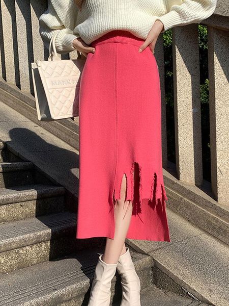 dresses surmiitro knit midi long skirt women 2022 winter korean fashion warm solid hole tassel allmatch high waist pencil skirt female, White;black
dresses surmiitro knit midi long skirt women 2022 winter korean fashion warm solid hole tassel allmatch high waist pencil skirt female, White;black