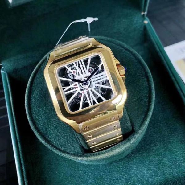 hollow out dial men's watch luxury designer watch 39.8mm quartz fashion classic stainless steel waterproof luminous sapphire watch dhga, Slivery;brown
hollow out dial men's watch luxury designer watch 39.8mm quartz fashion classic stainless steel waterproof luminous sapphire watch dhga, Slivery;brown