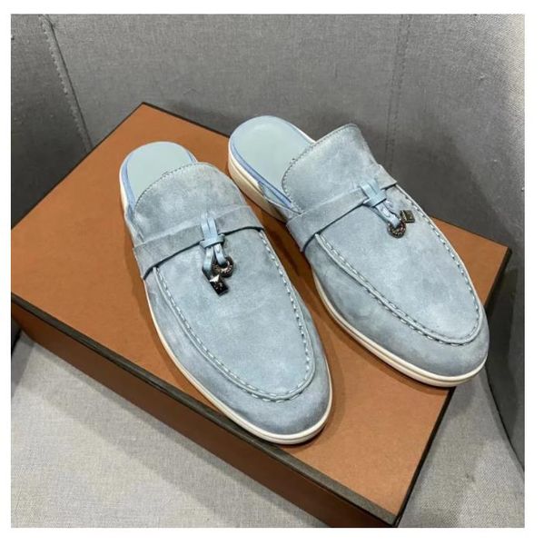 for womens loro piana casual slippers classic sandals loafers shoes flat slides slipper designers high elastic beef tendon bottom size 36-46, Black
for womens loro piana casual slippers classic sandals loafers shoes flat slides slipper designers high elastic beef tendon bottom size 36-46, Black