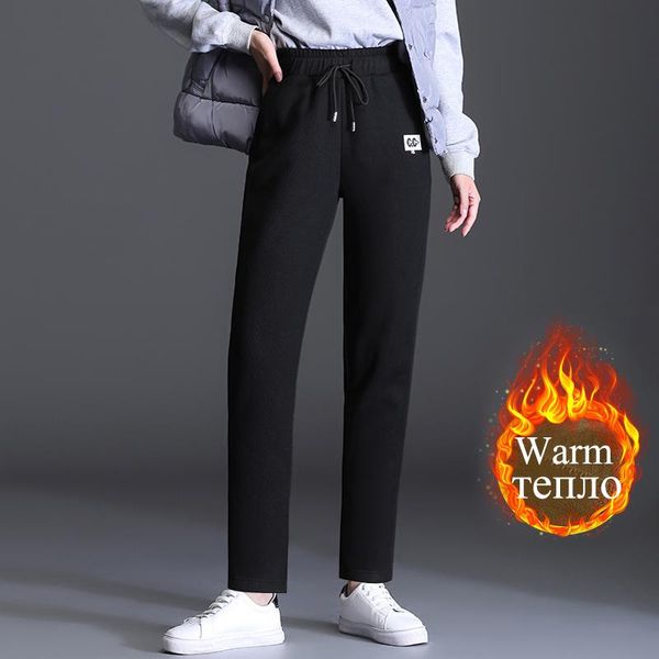 capris women cold winter thick fleece joggers pants warm female casual cotton loose sweatpants running sporting long trousers 4xl 5xl, Black;white
capris women cold winter thick fleece joggers pants warm female casual cotton loose sweatpants running sporting long trousers 4xl 5xl, Black;white