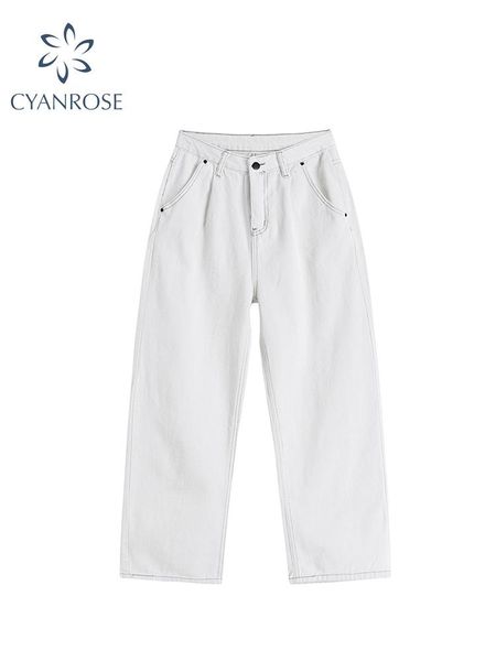jeans stitched white wide leg denim women's pants fashion streetwear harajuku loose straight jeans high waist 2022 retro ins trousers, Blue
jeans stitched white wide leg denim women's pants fashion streetwear harajuku loose straight jeans high waist 2022 retro ins trousers, Blue