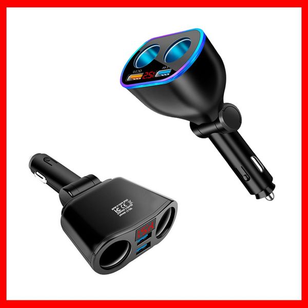 car charger dual usb qc3 quick charge rotation adapter qc 3.0 2 way power socket splitter led display charging for iphone xr xs car-charge c
car charger dual usb qc3 quick charge rotation adapter qc 3.0 2 way power socket splitter led display charging for iphone xr xs car-charge c