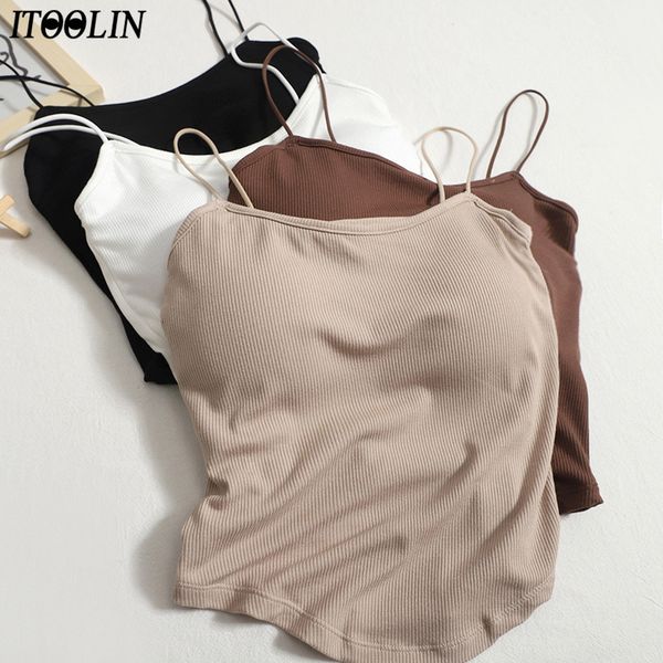 camisoles tanks itoolin casual women camis with bra pad knitted cute crop backless for women irregular hem camisole 230426, Black;white
camisoles tanks itoolin casual women camis with bra pad knitted cute crop backless for women irregular hem camisole 230426, Black;white