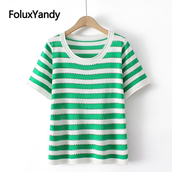 t-shirt hollow out women summer plus size 3xl 4xl o neck casual knitted striped short sleeve tshirts kkfy6113, Black
t-shirt hollow out women summer plus size 3xl 4xl o neck casual knitted striped short sleeve tshirts kkfy6113, Black