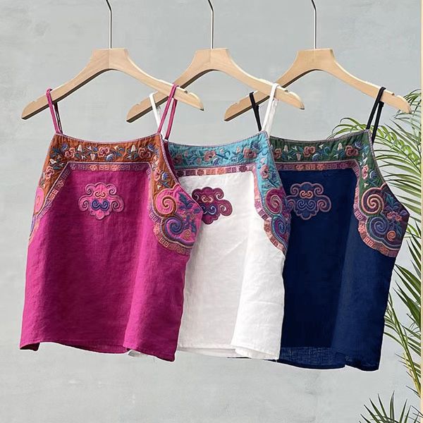 camisoles tanks white female camisoles women sleevelees tanks summer cotton linen retro embroidery thin camisole vest lingerie t-shirt 23042, Black;white
camisoles tanks white female camisoles women sleevelees tanks summer cotton linen retro embroidery thin camisole vest lingerie t-shirt 23042, Black;white